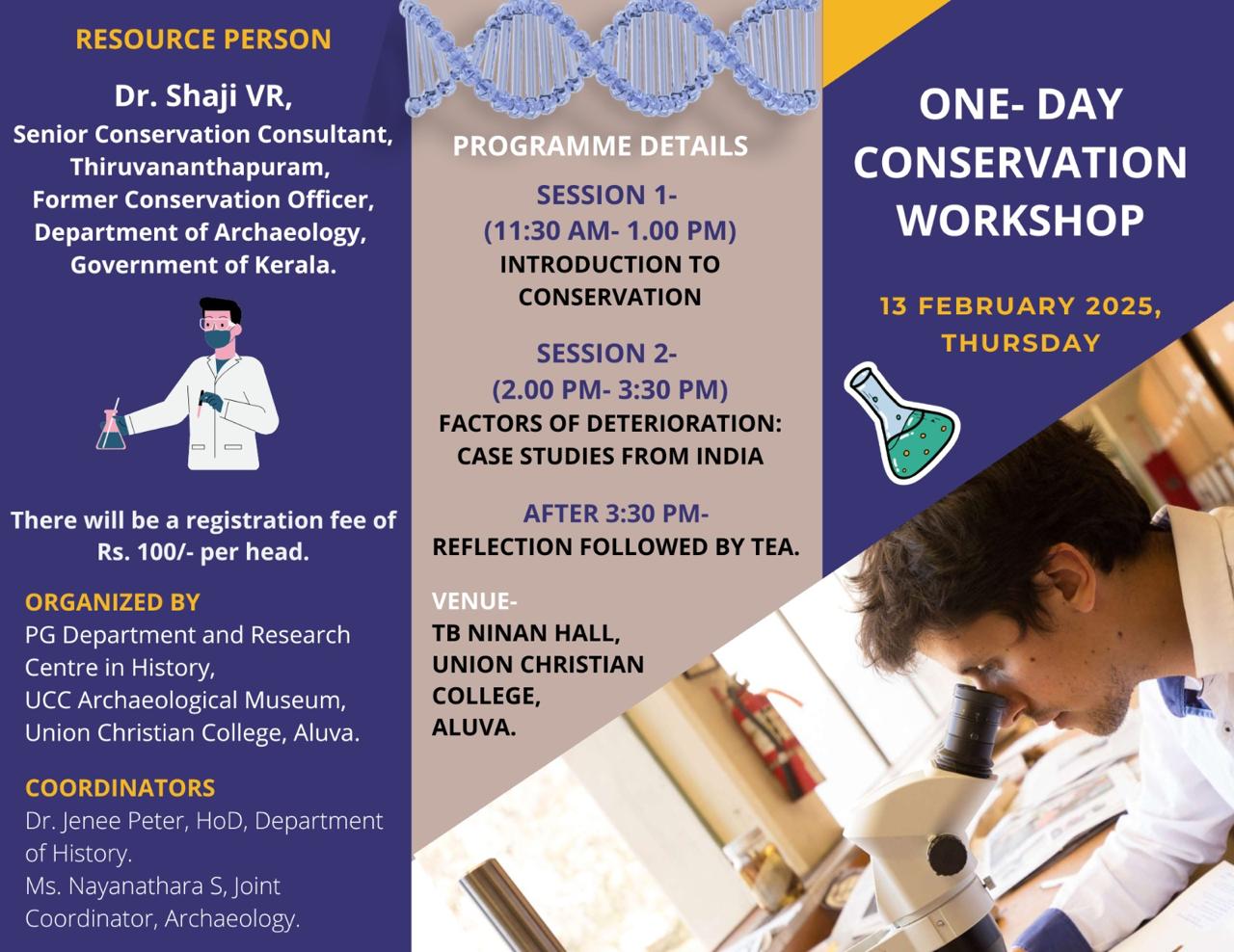 One Day Conservation workshop