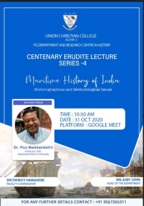 CENTENARY ERUDITE LECTURE SERIES – 4