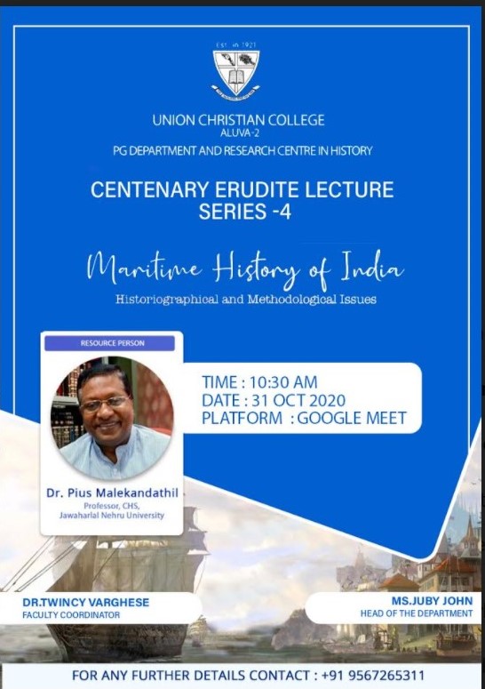CENTENARY ERUDITE LECTURE SERIES – 4