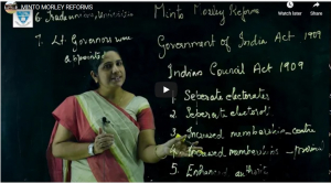 Minto-Morley Reforms: Twincy Varghese
