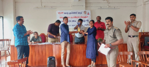 Congratulations Anugrah and Kavya for winning first prize in district level quiz competition conducted by Excise Department, Kerala