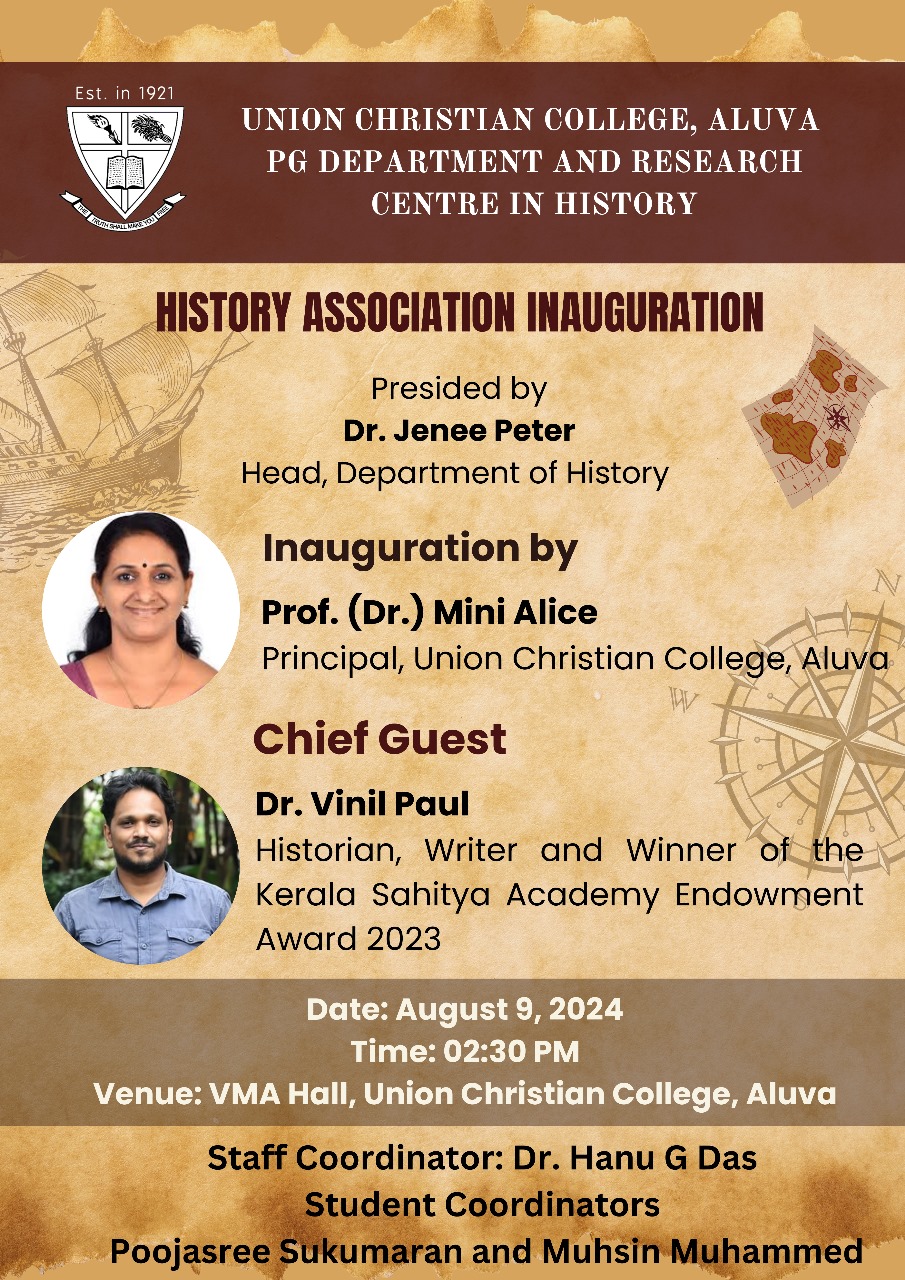 History Association Inauguration 2024-25